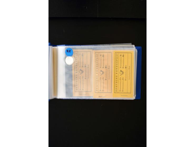 1949/2006, postfrische kpl. Sammlung, Posthorn und viele andere sign. Schlegel BPP, dazu Rollenmarken und Markenheftchen (u.a