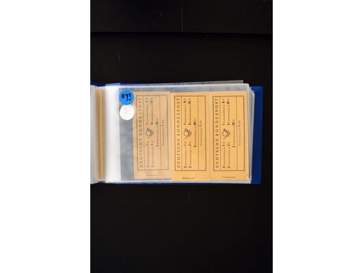 1949/2006, postfrische kpl. Sammlung, Posthorn und viele andere sign. Schlegel BPP, dazu Rollenmarken und Markenheftchen (u.a