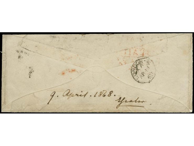 18 Kr. dunkelgrün, farbfrisch und einwandfrei gezähnt mit sauber auf- und nebengesetztem DKr. "HEIDELBERG 9 APR" (1868) auf B