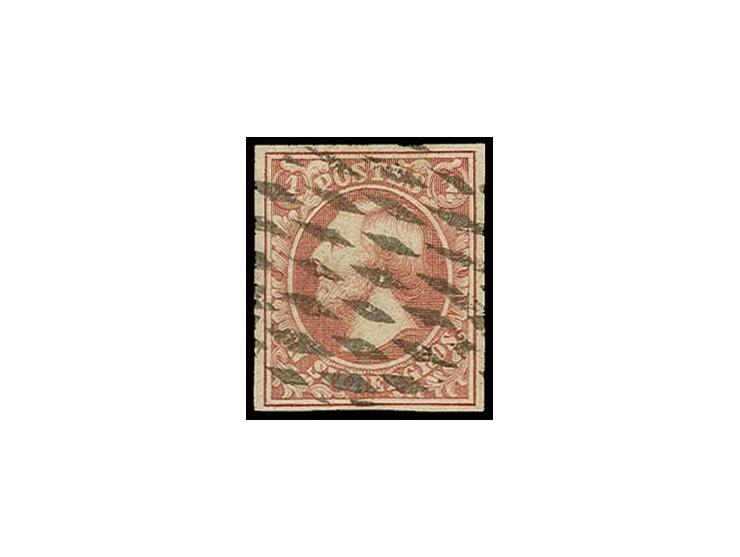 1 sgr. carmine-rose, good to wide margins, neatly cancelled by central strike of "LOSANGES D'ETTELBRUCK", very fine, signed D