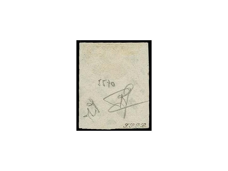 12½ c. rose, clear to wide margins, neatly cancelled by central strike of mute cancel of Bettembourg, very fine, signed F.S.P
