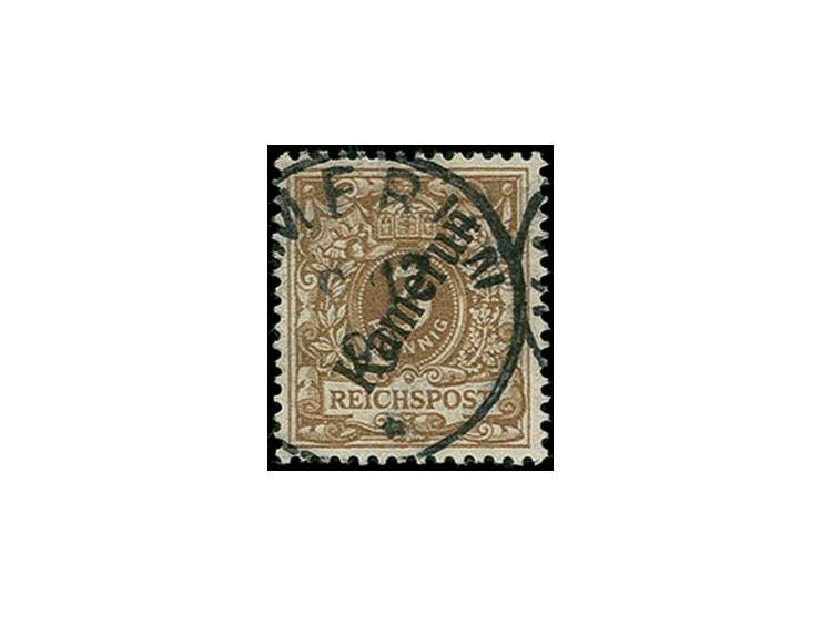 3 Pfg. lebhaftbraunorange, sauber gestempelt, Kabinett, Fotoattest Jäschke-L. BPP