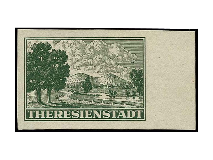 Zulassungsmarke ungezähnt mit rechtem Rand, postfrisch, Kabinett, sign. Gilbert und Fotoattest Pfeiffer BPP