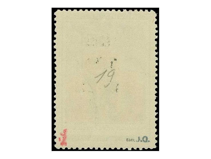 Armenische SSR 30 K. mit Aufdruckfehler "194i statt 1941", postfisch, minimale Farbabsplitterungen, sonst tadellos, sign. Ebe