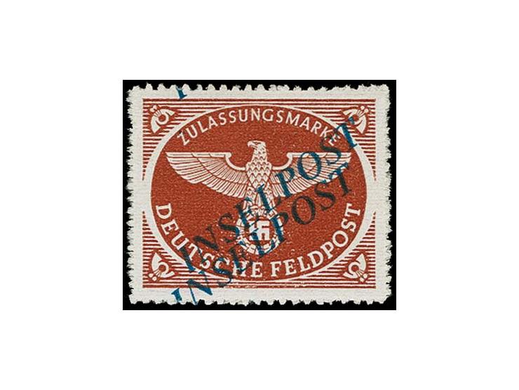 Agram durchstochen mit doppeltem Aufdruck der Platte I/3, ungebraucht mit kpl. Originalgummierung (minimal entfalzt), Pracht,