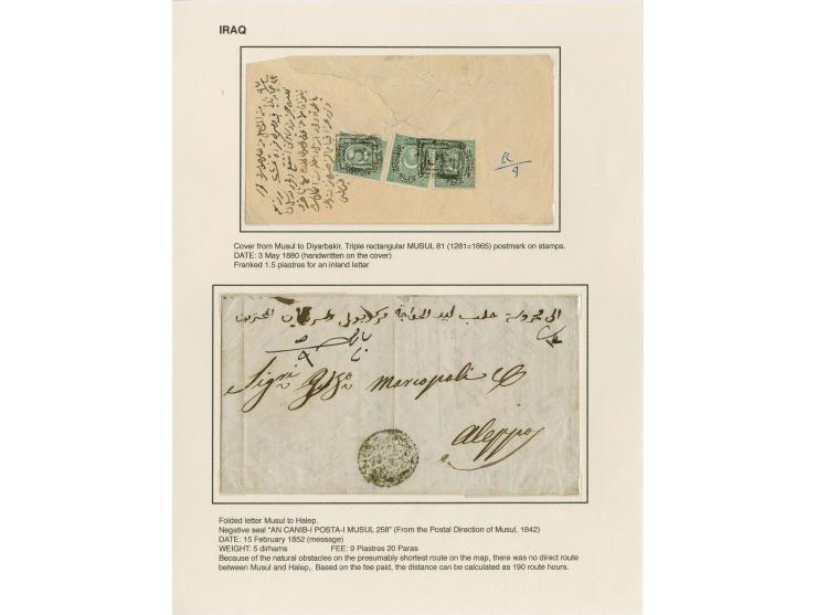1852/1914 (about), 14 covers and postcards incl. several interesting items