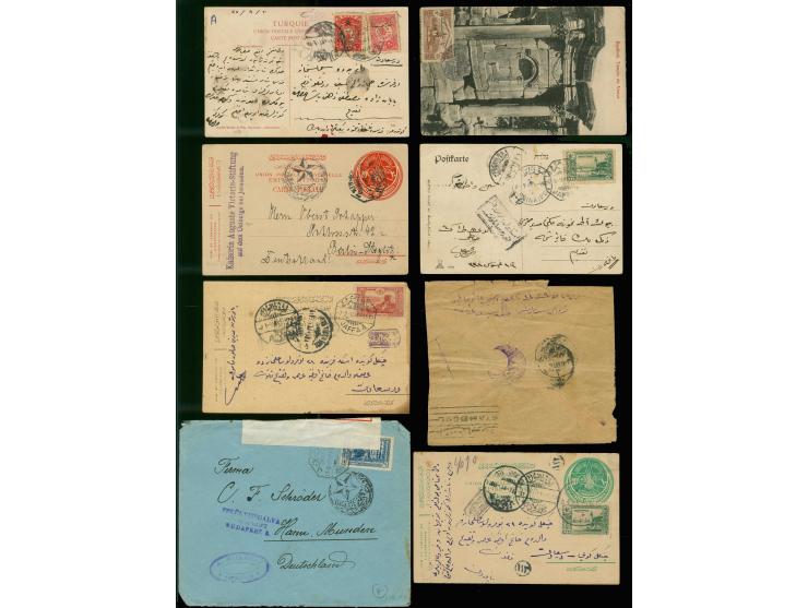 CENSOR MAIL: 1915/16, 8 cards and covers with different censor marks