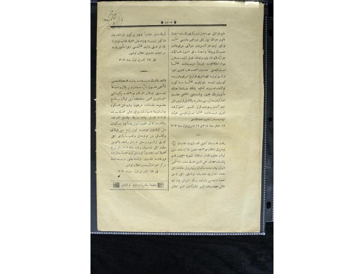 1866/1901, more than 60 covers and postcards with classic all Arabic cancellations in different types incl. a wide range of d