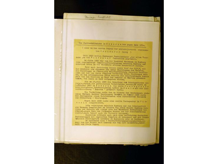 1889/1900, interessante Sammlung mit zwei losen Marken, 32 Briefstücken und 21 Briefen und Ganzsachenkarten, dabei u.a.Mi.-Nr