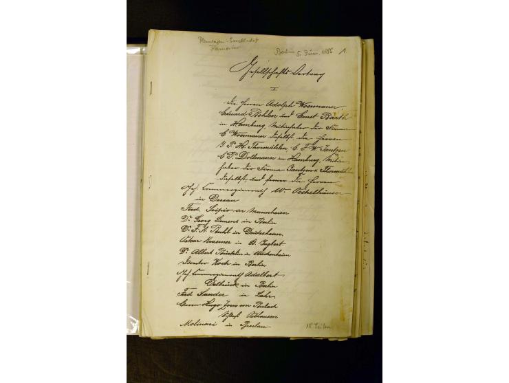 1889/1900, interessante Sammlung mit zwei losen Marken, 32 Briefstücken und 21 Briefen und Ganzsachenkarten, dabei u.a.Mi.-Nr