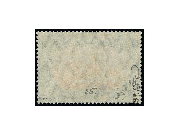 5 M., farbfrisch und sehr gut gezähnt mit sauberen Stempeln "BUEA 30/6 14", Pracht, sign. Kosack und Bothe BPP sowie Fotoatte