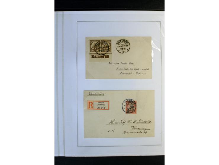 1897/1919, meist ungebrauchte/postfrische und zusätzlich gestempelte Sammlungen mit einigen besseren Marken, Viererblocks, Ma