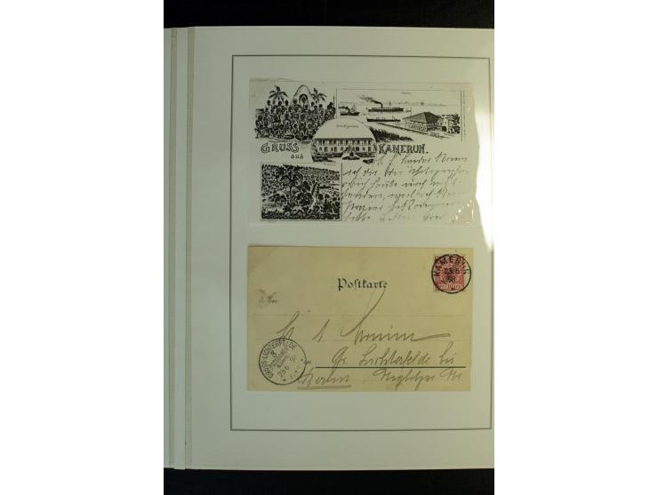 1897/1919, meist ungebrauchte/postfrische und zusätzlich gestempelte Sammlungen mit einigen besseren Marken, Viererblocks, Ma