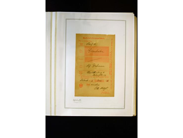 1890/1914, umfangreiche Stempel-Sammlung von Abang-Mbang bis Viktoria auf losen Marken, schönen Briefstücken und einigen Brie