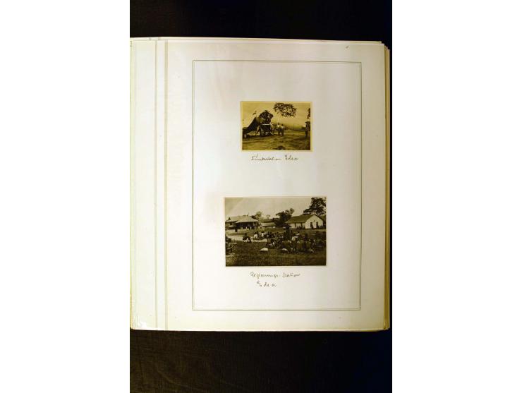 1890/1914, umfangreiche Stempel-Sammlung von Abang-Mbang bis Viktoria auf losen Marken, schönen Briefstücken und einigen Brie