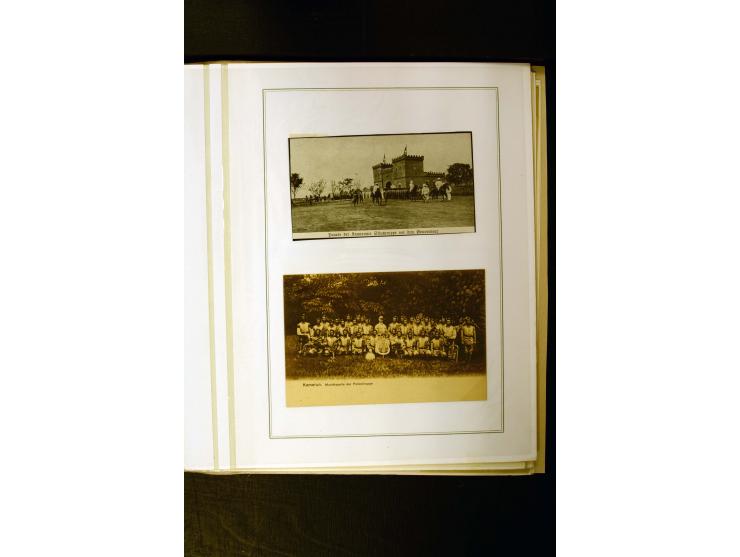 1890/1914, umfangreiche Stempel-Sammlung von Abang-Mbang bis Viktoria auf losen Marken, schönen Briefstücken und einigen Brie