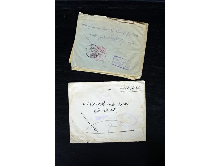 1912/22, 15 cards and covers incl. several interesting items, censors, German and Austrian military mail etc.