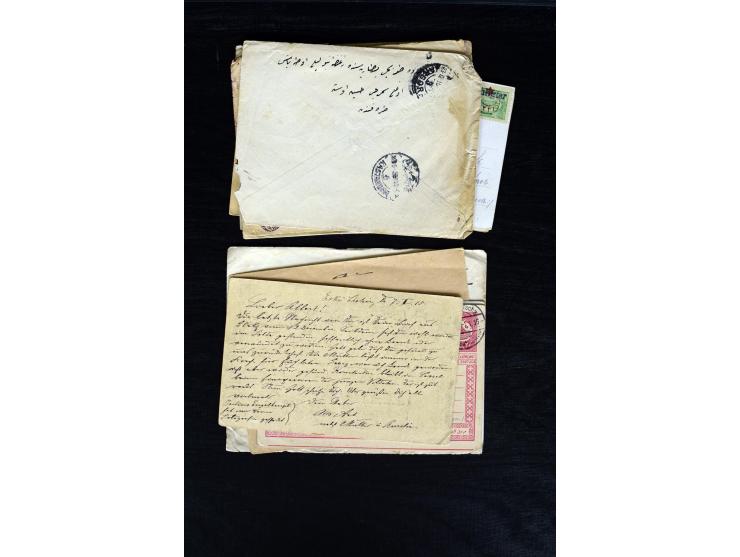 1912/22, 15 cards and covers incl. several interesting items, censors, German and Austrian military mail etc.