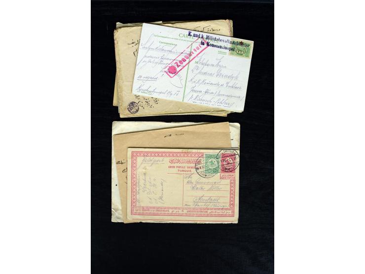 1912/22, 15 cards and covers incl. several interesting items, censors, German and Austrian military mail etc.