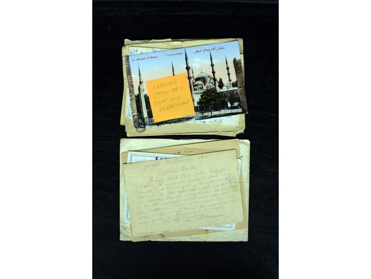 1912/22, 15 cards and covers incl. several interesting items, censors, German and Austrian military mail etc.