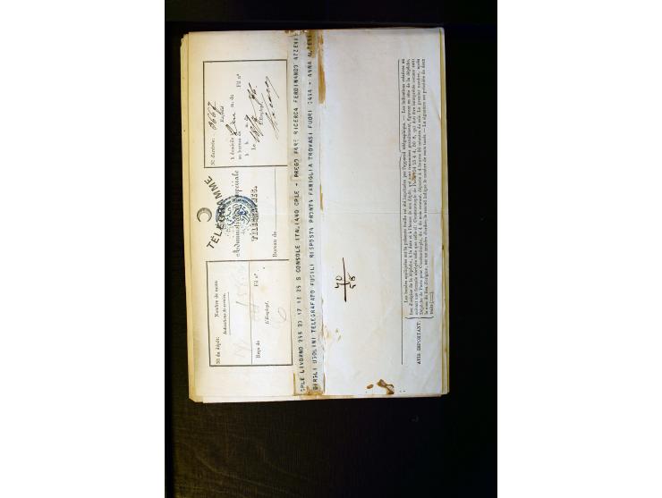 OTTOMAN EMPIRE: 1860/1918 (ca.), over 140 postcards, letters, newspapers and postal documents incl. scarce cancellations, rai