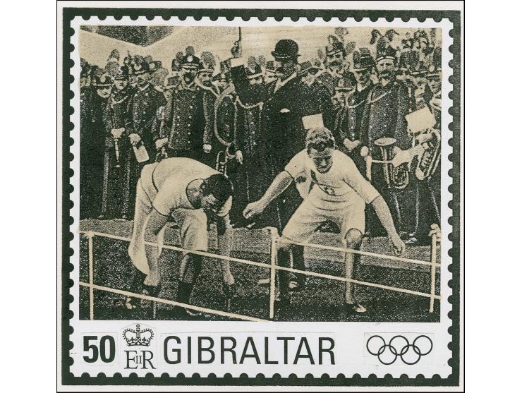 Start of Early Race - Original composite artwork by Keith Bassford (London College of Printing now living in Denmark) denomin