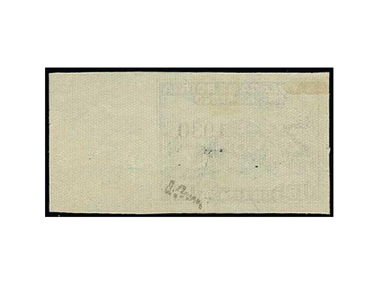 1930, Graf Zeppelin 1,50 b. on 15 c. blue-green, imperforated marginal copy, unused o.g., signed Brun
 
 