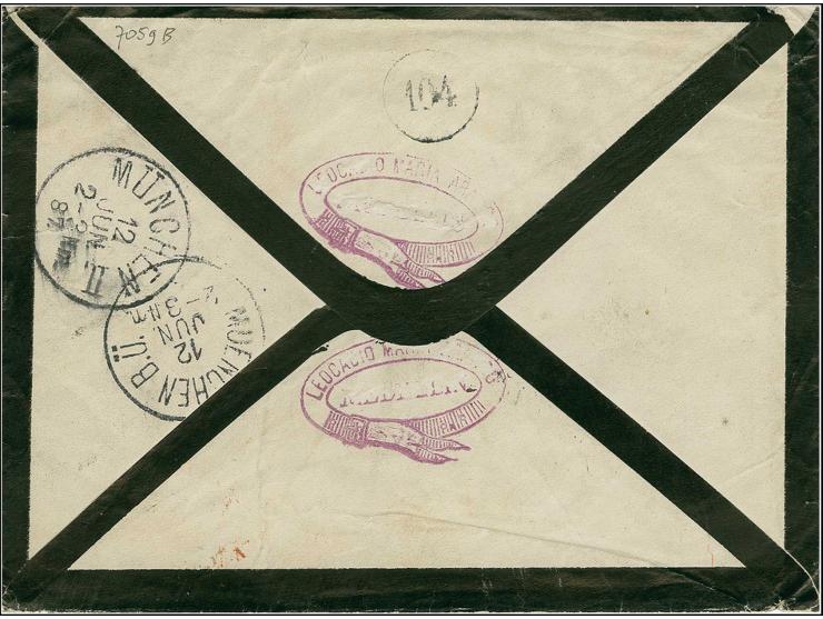 1886/1888, Rafael Nunez 10 c. orange, horizontal pair with oval cancel "MEDELIN" with register stamp 10 c. red on yellow on r