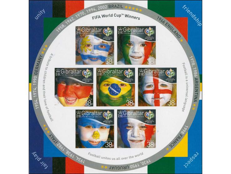Two imperf proof sheetlets of 7 values as issued mounted in BDT folder. Note this is the first time living persons have featu