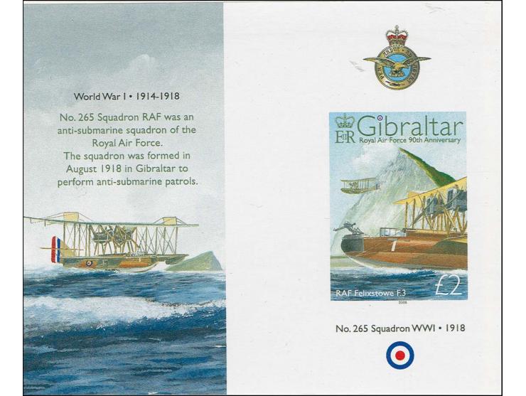 Imperf proof of m/sheet as issued mounted on BDT card
