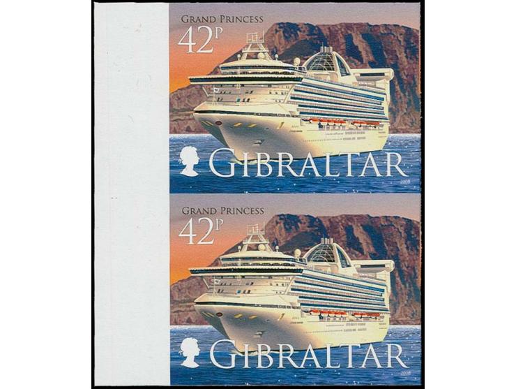 Grand Princess 42p - twenty imperf proof pairs as issued unmounted mint