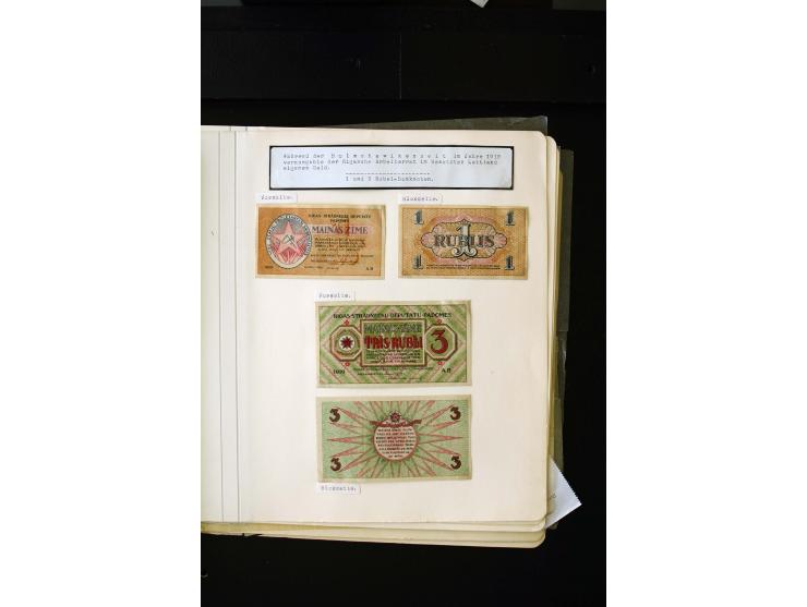 1918/20, Soviet republic, interesting collection with more than 30 covers and cards and many loose stamps and pieces, many di