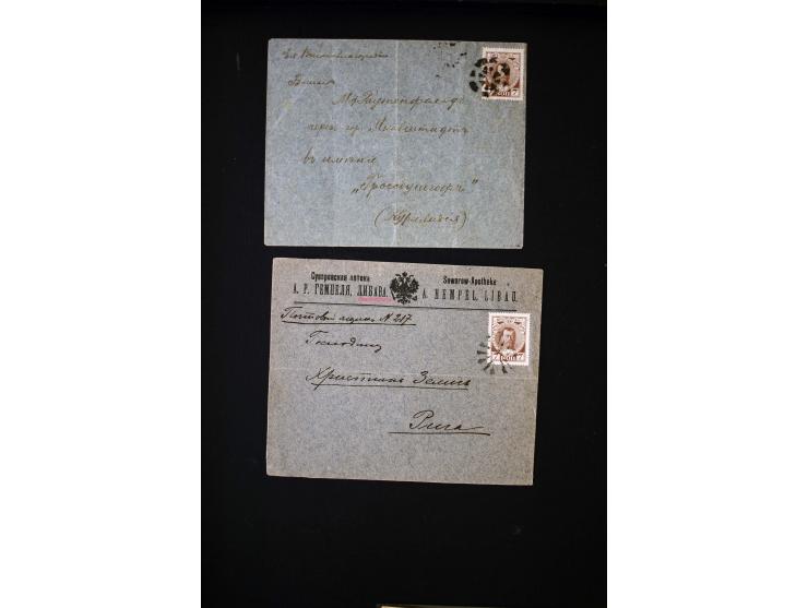 MUTE CANCELLATIONS: 1914/18, interesting collection of 19 cards and covers, fine