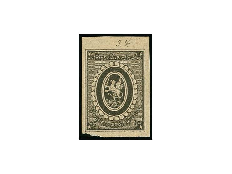2 k. proof in black, unused, fine, signed Hofmann BPP
