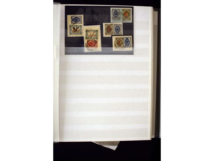 1862/1901, unused and used lot with better stamps like Mi.-No. 2, also colour varieties, multiples, reprints and 2 covers, so