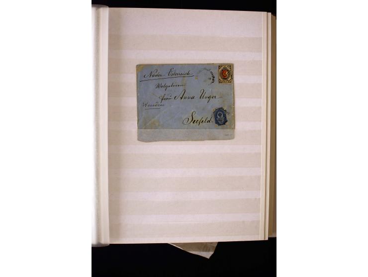 1862/1901, unused and used lot with better stamps like Mi.-No. 2, also colour varieties, multiples, reprints and 2 covers, so