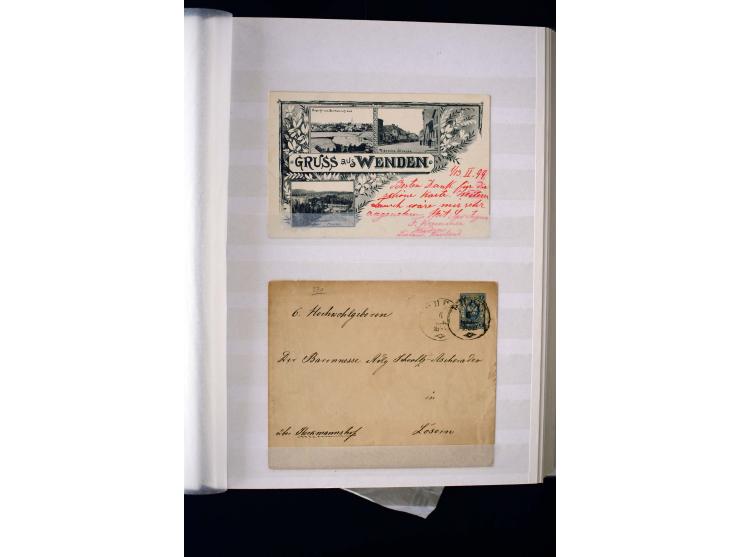 1862/1901, unused and used lot with better stamps like Mi.-No. 2, also colour varieties, multiples, reprints and 2 covers, so