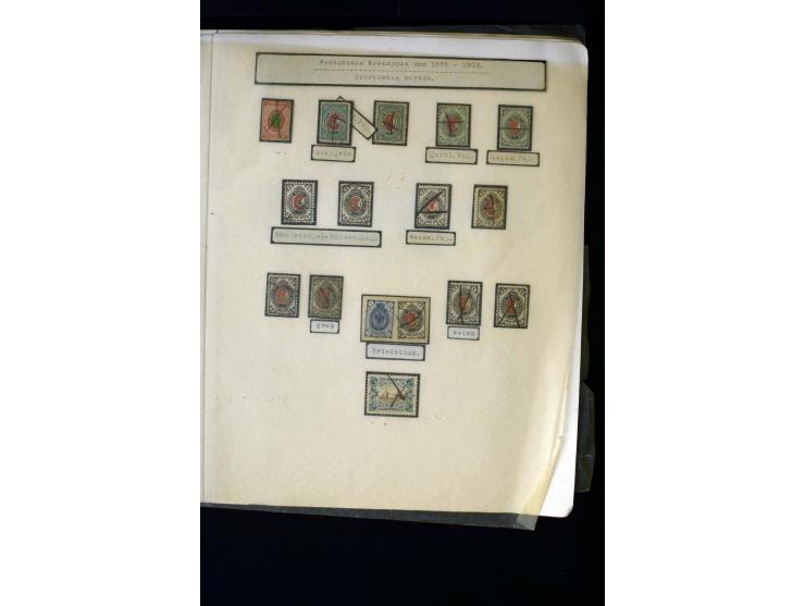 1862/1901, unused and used lot with better stamps like Mi.-No. 2, also colour varieties, multiples, reprints and 2 covers, so