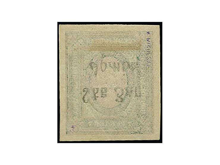 7 k. with inverted overprint, unused, fine, signed Mikulski