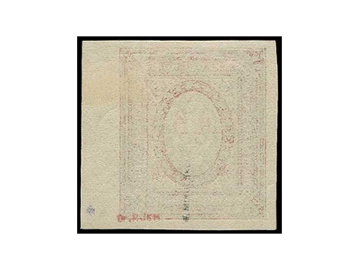 3,5 r. with red overprint, unused, fine, signed Jem and Mikulski