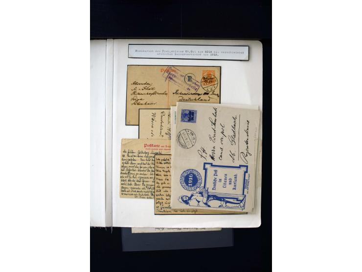 CANCELLATIONS: ALT-AUTZ-WINDAU, comprehensive collection of stamps, pieces and covers, including better cancels like "ALT-AUT