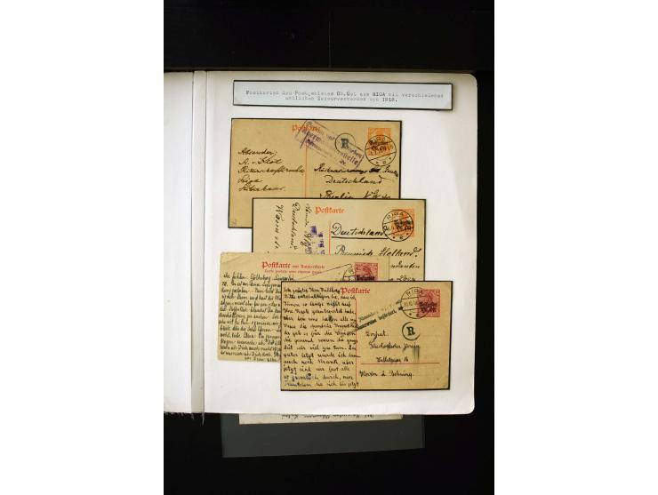 CANCELLATIONS: ALT-AUTZ-WINDAU, comprehensive collection of stamps, pieces and covers, including better cancels like "ALT-AUT