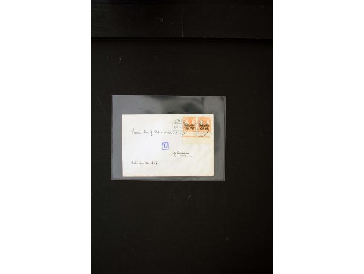 CANCELLATIONS: ALT-AUTZ-WINDAU, comprehensive collection of stamps, pieces and covers, including better cancels like "ALT-AUT