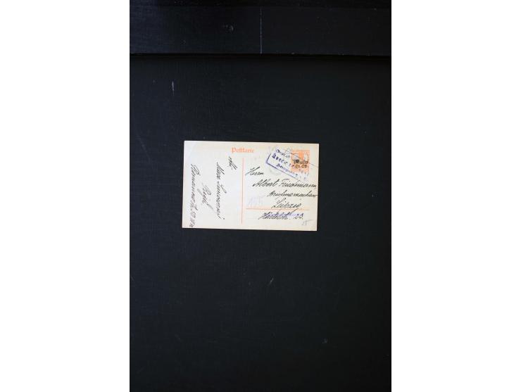 CANCELLATIONS: ALT-AUTZ-WINDAU, comprehensive collection of stamps, pieces and covers, including better cancels like "ALT-AUT