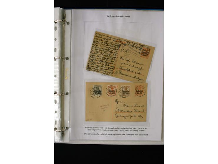 1916/19, interesting group with 21 cards and covers, including registered mail, censor marks, postage due etc., fine