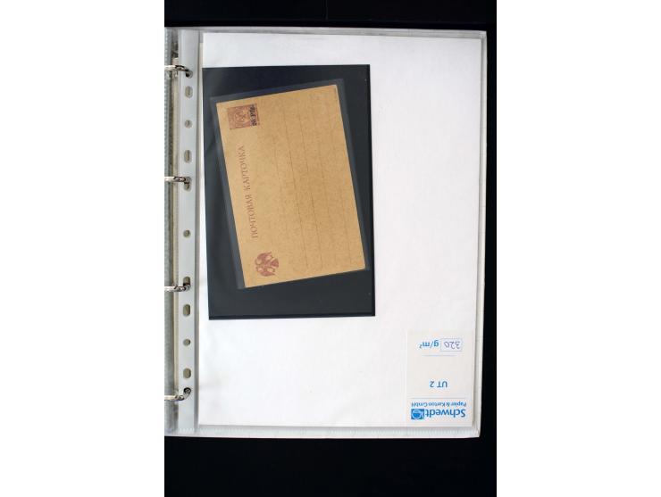1918, interesting unused, mint never hinged and used collection including some covers, many better items like Mi.-No. 1-2 wit