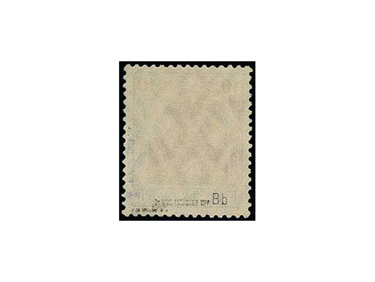10 pfg. with red overprint, without gum, washed, a very rare stamp, only a handful known, signed with certificate Hochstädter
