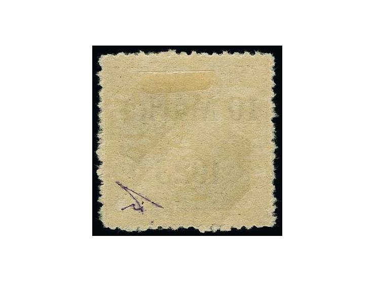 1923, Airmail 10 m. with Päevaleht perforation, unused, very fine, signed Teetsov and certificate Löbbering BPP