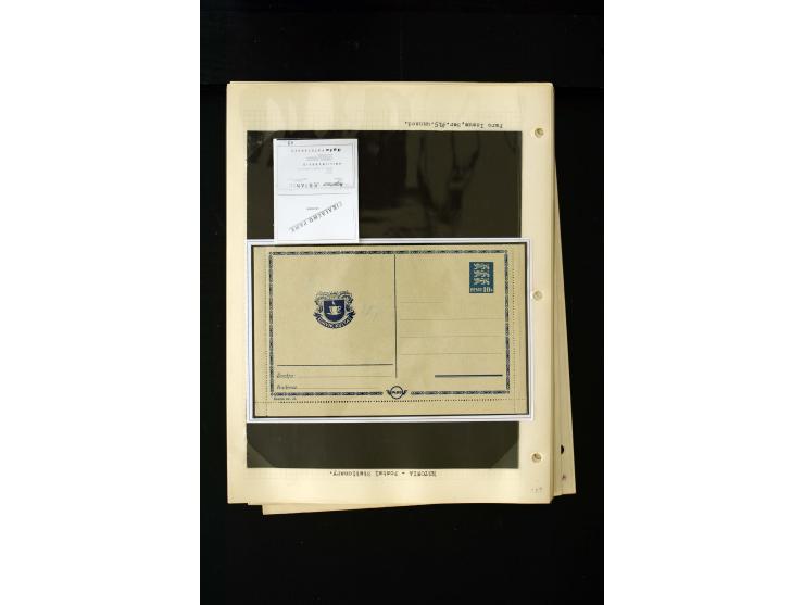 1937, PARO, complete set of 1-28, unused, few with minor perforation separations, otherwise fine, rare as complete set