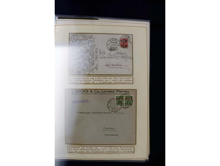 1928/40, interesting unused and used collection containing more than 100 cards and covers, better sets, multiples, colour- an